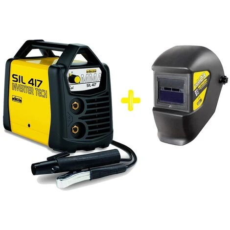 DECA WELD Poste à Souder Inverter MMA TIG Deca Sil 417 + Masque De Casque WM23 - Jaune - - Jaune 1 DECA WELD Poste à Souder Inverter MMA TIG Deca Sil 417 + Masque De Casque WM23 - Jaune - - Jaune