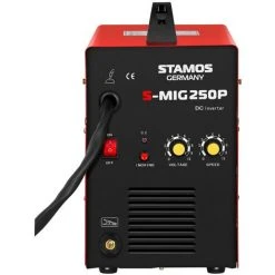 STAMOS Poste A Souder Mig Mag Soudage Soudure Semi-Auto A Fil Pro Semi-Automatique 250A - Rouge 7 STAMOS Poste A Souder Mig Mag Soudage Soudure Semi-Auto A Fil Pro Semi-Automatique 250A - Rouge -Soudure à l'arc Soldes 13813856 3