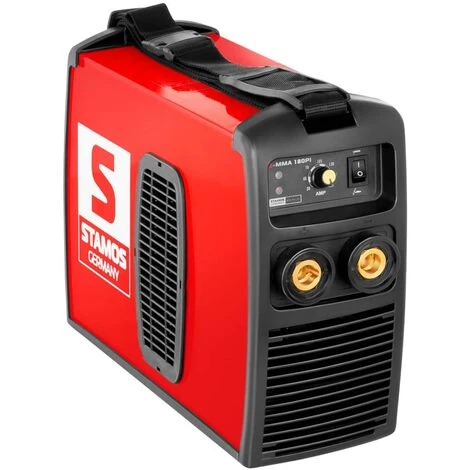 STAMOS Poste Souder Soudage A Arc Soudure Mma Technologie Inverter Igbt Intensite 180A - Noir 2 STAMOS Poste Souder Soudage A Arc Soudure Mma Technologie Inverter Igbt Intensite 180A - Noir – Image 2
