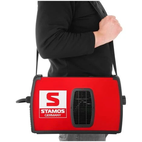 STAMOS Poste Souder Soudage A Arc Soudure Mma Technologie Inverter Igbt Intensite 180A - Noir 5 STAMOS Poste Souder Soudage A Arc Soudure Mma Technologie Inverter Igbt Intensite 180A - Noir – Image 5