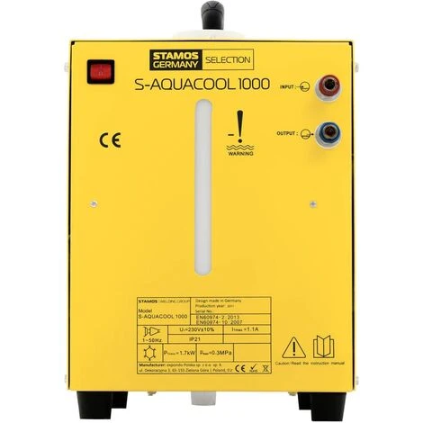 Refroidisseur D´Eau S-Aquacool 1000 Stamos Welding À Eau S-Aquacool 1000 - Argent, Blanc 3 Refroidisseur D´Eau S-Aquacool 1000 Stamos Welding À Eau S-Aquacool 1000 - Argent, Blanc – Image 3