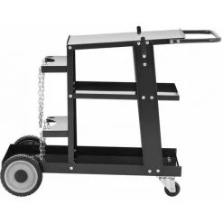 Stamos Chariot Poste à Souder Pro Support Bouteille De Gaz Max 65Kg 108X44X79Cm - Noir -Soudure à l'arc Soldes 13814083 4