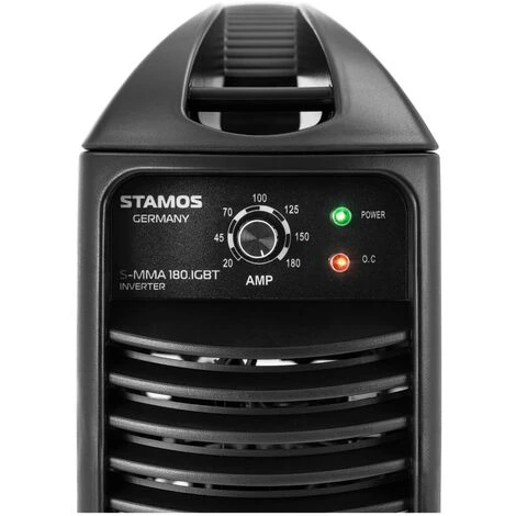 STAMOS Poste A Souder A L'Arc Electrique Soudure Electrode Enrobée Dc Mma 180 Amp 230 V - Argent 2 STAMOS Poste A Souder A L'Arc Electrique Soudure Electrode Enrobée Dc Mma 180 Amp 230 V - Argent – Image 2