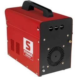 Stamos Poste À Souder MIG/MAG Soudure Mig Mag Mma Fcaw Gaz Inverter 155A 230V - Rouge, Argent -Soudure à l'arc Soldes 13814364 5