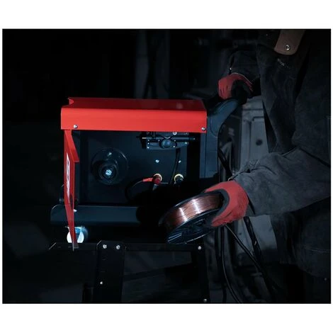 Poste À Souder Combiné Multi Procédés Stamos Mig Mag Tig Mma Fcaw Gaz 230v 195A - Argent, Blanc 4 Poste À Souder Combiné Multi Procédés Stamos Mig Mag Tig Mma Fcaw Gaz 230v 195A - Argent, Blanc – Image 4