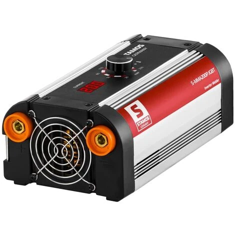 Stamos Poste À Souder À L'Arc Électrique Mma Inverter 200 Amp Electrode Enrobée - Argent 2 Stamos Poste À Souder À L'Arc Électrique Mma Inverter 200 Amp Electrode Enrobée - Argent – Image 2