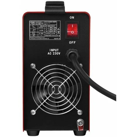 STAMOS Poste A Souder A L'Arc Mma Soudure Electrode Inverter Igbt Led 160 A Hot Start - Bleu, Argent 4 STAMOS Poste A Souder A L'Arc Mma Soudure Electrode Inverter Igbt Led 160 A Hot Start - Bleu, Argent – Image 4