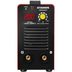 Stamos Poste À Souder À L'Arc Mma Soudure Electrode Inverter Igbt Led 200A - Argent 7 Stamos Poste À Souder À L'Arc Mma Soudure Electrode Inverter Igbt Led 200A - Argent -Soudure à l'arc Soldes 13814571 3