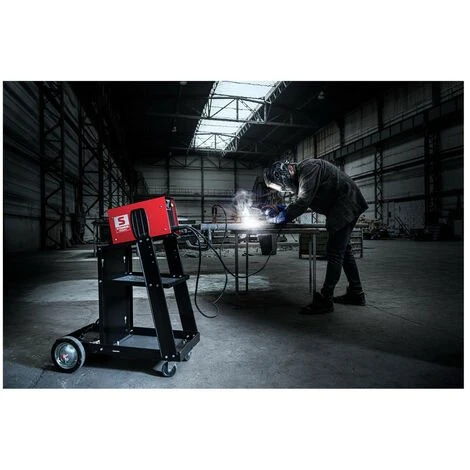 Stamos Poste À Souder À L'Arc Mma Soudure Electrode Inverter Igbt Led 200A - Argent 4 Stamos Poste À Souder À L'Arc Mma Soudure Electrode Inverter Igbt Led 200A - Argent – Image 4