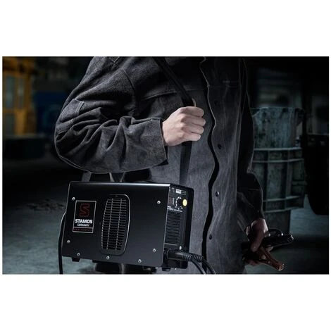 Poste à Souder à L'arc Mma Soudure Electrode Inverter Igbt Led 20–250A Stamos - Rouge 3 Poste à Souder à L'arc Mma Soudure Electrode Inverter Igbt Led 20–250A Stamos - Rouge – Image 3