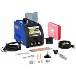 MSW Poste De Debosselage Redressage Soudage Par Points Carrosserie Auto 3500 A 400 V - Argent