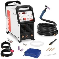 STAMOS Welbach Tig Ac/Dc - Tig Mma Alu Soudeur Pulse 200 A Igbt Digital E-Hand - Marron, Noir, Vert