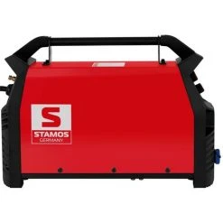STAMOS Poste À Souder Soudage Tig Dc Mma Hot Start 200A Igbt Post-Gaz 1-15 S Câbles 8M - Rouge -Soudure à l'arc Soldes 13815363 5