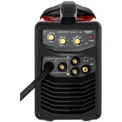 STAMOS Poste À Souder À L'Arc Gaz Inverter IGBT Fil 5kg MIG/MAG MMA TIG FCAW 250A 230V - Argent -Soudure à l'arc Soldes 14074289 3