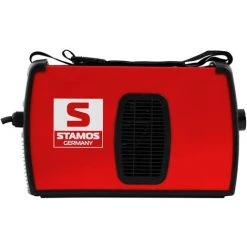 STAMOS Poste à Souder à L'Arc MMA Onduleur IGBT Inverter Portable Hot Start 200 A 230V - Rouge -Soudure à l'arc Soldes 14222031 4