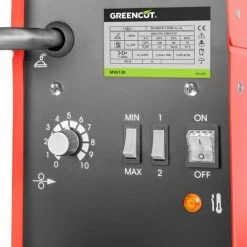 Soudeur Soudage En Fil Continu, Puissance Entre 35A-130A, Tension 230V, Diamètres Des Fils 0,6mm-0,8mm - Greencut MIG130 -Soudure à l'arc Soldes 14859528 3