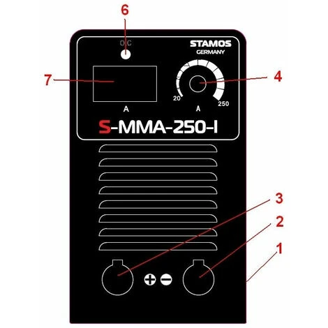HELLOSHOP26 Poster à Souder à L'arc - 250A - 230V - IGBT Professionnel 5 HELLOSHOP26 Poster à Souder à L'arc - 250A - 230V - IGBT Professionnel – Image 5