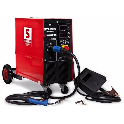 HELLOSHOP26 Poste à Souder MIG/MAG - 250A - 400V - Chariot Professionnel 1 HELLOSHOP26 Poste à Souder MIG/MAG - 250A - 400V - Chariot Professionnel