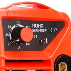 RÖHR Onduleur De Souder ROHR MINI-180PI MMA / ARC 240V / 180 Ampères IGBT DC Machine à Souder Portable 2 En 1 - Garantie 1 An 7 RÖHR Onduleur De Souder ROHR MINI-180PI MMA / ARC 240V / 180 Ampères IGBT DC Machine à Souder Portable 2 En 1 - Garantie 1 An -Soudure à l'arc Soldes 16193374 3