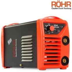 RÖHR Onduleur De Souder ROHR MINI-220PI MMA / ARC 240V / 220 Ampères IGBT DC Machine à Souder Portable 2 En 1 - Garantie 1 An