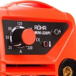 RÖHR Onduleur De Souder ROHR MINI-220PI MMA / ARC 240V / 220 Ampères IGBT DC Machine à Souder Portable 2 En 1 - Garantie 1 An -Soudure à l'arc Soldes 16193390 3