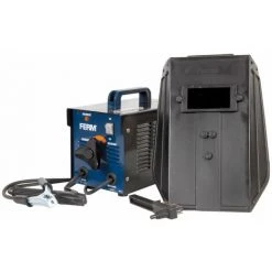 FERM WEM1042 Poste à Souder - 40-100A - Refroidi - Incl. Réglage De L'ampérage, Masque De Soudure Et Picot