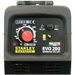 Poste à Souder EVO200 STANLEY FATMAX MMA + TIG + Cagoule Stanley Automatique 9/13 Facteur De Marche 60% -Soudure à l'arc Soldes 16592612 3