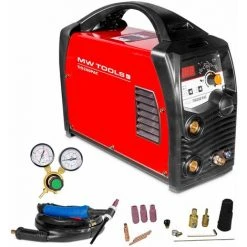 Poste à Souder Inverter TIG 200A AC Et DC - HF - Manomètre Inclus MW-Tools TIG200PAC