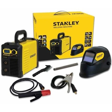 MECAFER STANLEY Poste A Souder - 4609460 - Inverter Press - 160 A + Access - Noir/Jaune 2 MECAFER STANLEY Poste A Souder - 4609460 - Inverter Press - 160 A + Access - Noir/Jaune – Image 2