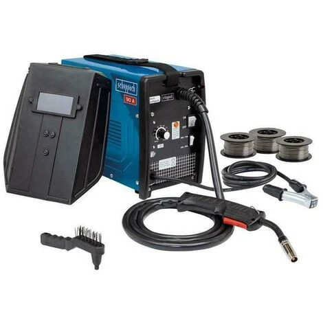 SOUDEUSE POSTE A SOUDER INVERTER + 3 BOBINES DE FIL DE SOUDURE SCHEPPACH WSE3200 1 SOUDEUSE POSTE A SOUDER INVERTER + 3 BOBINES DE FIL DE SOUDURE SCHEPPACH WSE3200