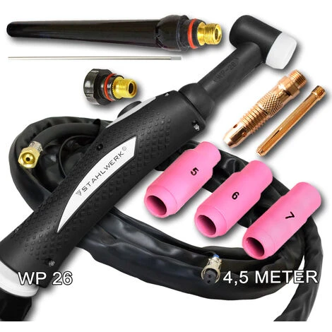 STAHLWERK AC / DC TIG 200 ST IGBT - Poste à Souder Combiné Avec TIG & MMA; 200 A, Soudage De L'aluminium, Garantie* Du Fabricant De 7 Ans 3 STAHLWERK AC / DC TIG 200 ST IGBT - Poste à Souder Combiné Avec TIG & MMA; 200 A, Soudage De L'aluminium, Garantie* Du Fabricant De 7 Ans – Image 3