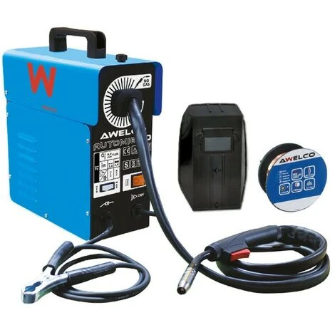Poste à Souder MIG NO GAZ Automatique 130A AWELCO AUTOMIG 130 + Cagoule De Soudure LCD 9/13 AWELCO HELMET 2 Poste à Souder MIG NO GAZ Automatique 130A AWELCO AUTOMIG 130 + Cagoule De Soudure LCD 9/13 AWELCO HELMET – Image 2