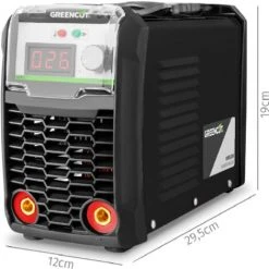 Soudeur à Inverseur De Courant Continu, Puissance Entre 25A-300A, Tension 230V, Technologie IGBT, Diamètres Des Fils 1.0mm-4.0mm - Greencut MMA300 9 Soudeur à Inverseur De Courant Continu, Puissance Entre 25A-300A, Tension 230V, Technologie IGBT, Diamètres Des Fils 1.0mm-4.0mm - Greencut MMA300 -Soudure à l'arc Soldes 21455475 5