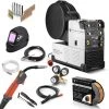 STAHLWERK MIG MAG 270 ST IGBT- équipement Complet - Machine à Souder MIG MAG Sous Gaz Protecteur Avec 270 A, Avec MMA E-hand, Blanc, 7 Ans De Garantie