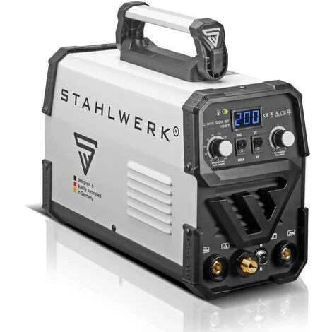 STAHLWERK DC TIG 200 ST IGBT - Equipements Complet - Machine à Souder TIG Combinée Avec 200 A Et MMA, 7 Ans De Garantie, Soudage D'acier, D'acier Inoxydable Et Bien Plus Encore. 2 STAHLWERK DC TIG 200 ST IGBT - Equipements Complet - Machine à Souder TIG Combinée Avec 200 A Et MMA, 7 Ans De Garantie, Soudage D'acier, D'acier Inoxydable Et Bien Plus Encore. – Image 2