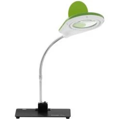 Stamos Loupe Grossissante Lumise Pied Anneau De Lumière 90Mm Lentille 1W Vert - Vert