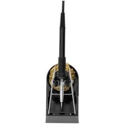 STAMOS Station De Soudage Dessoudage LED Numérique ESD Fer À Souder Support Éponge 80W - Argent, Noir -Soudure à l'arc Soldes 24394049 5