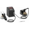 STAMOS Station De Soudage Dessoudage Numérique ESD SMD Fer À Souder Support Éponge 80W - Argent