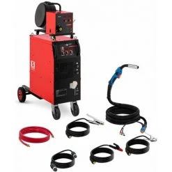 Stamos Poste À Souder Combiné Soudure Mig Mag Mma Fcaw Refroidi Eau 400a 400v - Blanc, Argent