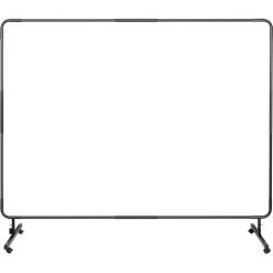 STAMOS Rideau De Soudure Avec Cadre Bâche Ignifuge En Vinyle Rideau Protection 2,3x1,9m - Crème, Bleu, Gris, Rouge -Soudure à l'arc Soldes 24394508 5