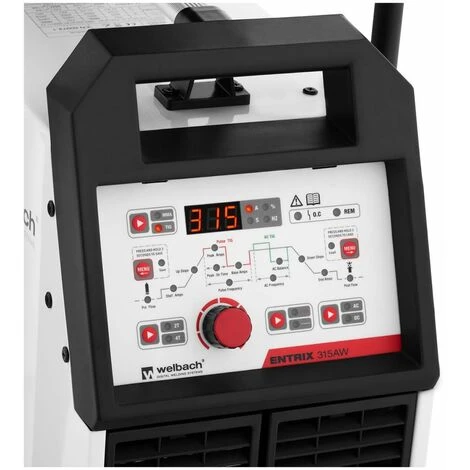STAMOS Poste à Souder à L'arc Soudure Soudage Alu Eau MMA TIG AC/DC Hot Start 315A 400V - Noir 2 STAMOS Poste à Souder à L'arc Soudure Soudage Alu Eau MMA TIG AC/DC Hot Start 315A 400V - Noir – Image 2