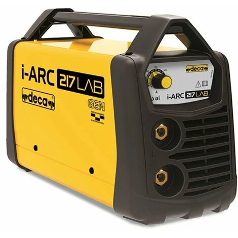 DECA WELD Poste à Souder Inverter MMA TIG Deca I-ARC 217 LAB - Jaune - - Jaune 1 DECA WELD Poste à Souder Inverter MMA TIG Deca I-ARC 217 LAB - Jaune - - Jaune