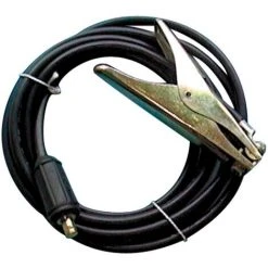 HARRIS CALORIFIC Câble De Masse Surmoulé 300 A Longueur Du Câble 5 M Ø Du Câble 16 Mm² Fiche KS 25 Enrobé De PVC