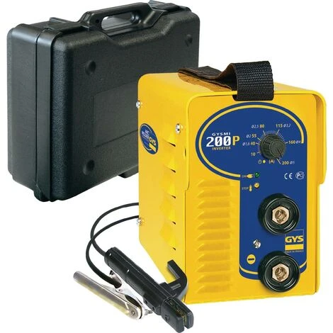 GYS GMBH Poste à Souder à L'arc Avec électrodes E GYSMI 200P Avec Accessoires 10 - 200 A 1 GYS GMBH Poste à Souder à L'arc Avec électrodes E GYSMI 200P Avec Accessoires 10 - 200 A