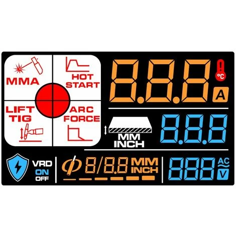 Poste à Souder électrode MMA 220A écran LCD 230V Avec Accessoires MW-Tools TEC220S 5 Poste à Souder électrode MMA 220A écran LCD 230V Avec Accessoires MW-Tools TEC220S – Image 5