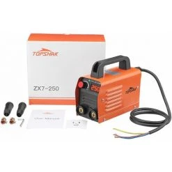 DRILLPRO Machine De Soudage électrique Portable ZX7-250 250A 220V Mini MMA ARC IGBT Avec électrode Isolée