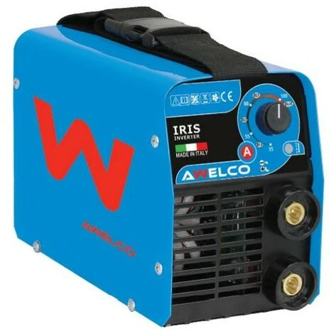 Poste à Souder Inverter IRIS150 MMA Awelco Soudure à L'arc Aciers Inox Fonte Baguettes 1.6 à 3.2 Mm 1 Poste à Souder Inverter IRIS150 MMA Awelco Soudure à L'arc Aciers Inox Fonte Baguettes 1.6 à 3.2 Mm
