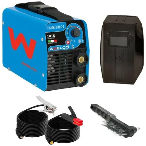 Poste à Souder Inverter IRIS150 MMA Awelco Soudure à L'arc Aciers Inox Fonte Baguettes 1.6 à 3.2 Mm 2 Poste à Souder Inverter IRIS150 MMA Awelco Soudure à L'arc Aciers Inox Fonte Baguettes 1.6 à 3.2 Mm – Image 2