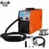 AUGIENB DANIU Mini MIG-200 AC220V IGBT MIG MMA TIG Machine De Soudage Sans Gaz Soudeur équipement De Soudage
