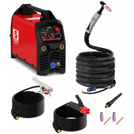 HELLOSHOP26 Poste à Souder TIG - 200 A - Câble De 8 M - IGBT 1 HELLOSHOP26 Poste à Souder TIG - 200 A - Câble De 8 M - IGBT